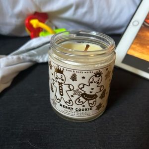 Merry Cookie Bath and Body Works Candle